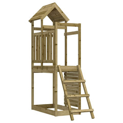 NNEVL Outdoor Playset 52.5x110.5x214 cm Impregnated Wood Pine-2
