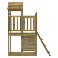 NNEVL Outdoor Playset 52.5x110.5x214 cm Impregnated Wood Pine-4