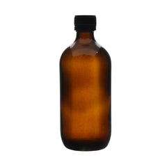 Amber Glass Bottles Empty Round - Spray Dropper Orifice Euro Cap Essential Oil-5