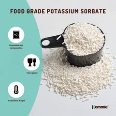 Kemmie 2Kg Potassium Sorbate Food Grade Granules Preservative E202 Cosmetic-2