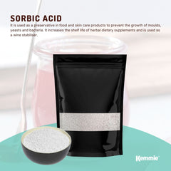 Kemmie 2Kg Potassium Sorbate Food Grade Granules Preservative E202 Cosmetic-4