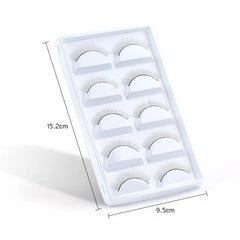 Miosh Practice Lash Strips for Eyelash Extension Training-1