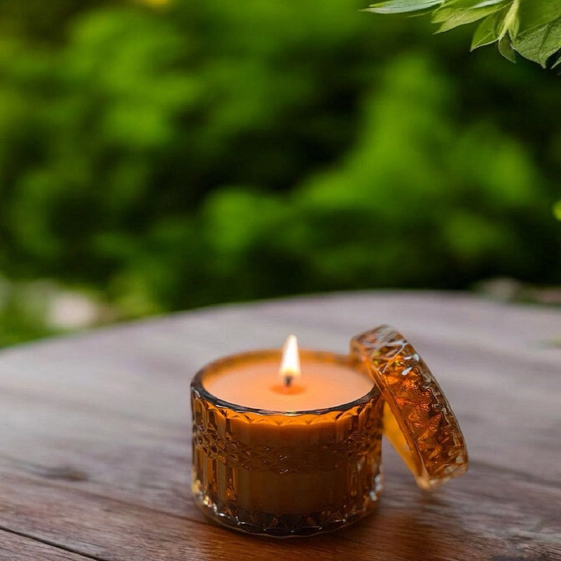 Premium Olive Oil Candle, Citrus Bloom, 215g-0