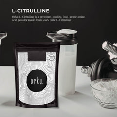 Orku 100g L-Citrulline Powder - Pure Unflavoured Food Grade Amino Acid-1