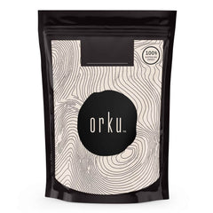 Orku 400g Whey Protein Isolate Powder WPI 90% Unflavoured Native Bag-0
