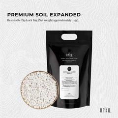 Orku 10L Perlite Coarse Premium Soil Expanded Medium Plants Hydroponics-3