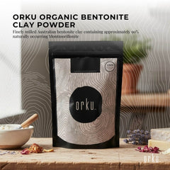 Orku 2Kg Organic Bentonite Clay Powder Cosmetic Grade Montmorillonite-1
