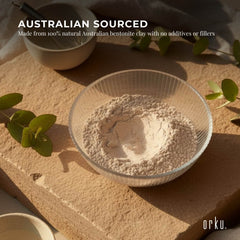 Orku 2Kg Organic Bentonite Clay Powder Cosmetic Grade Montmorillonite-2