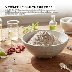 Orku 2Kg Organic Bentonite Clay Powder Cosmetic Grade Montmorillonite-4