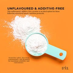 Orku 3Kg Creatine Monohydrate Powder 200 Mesh Micronised 99.9% Pure-4