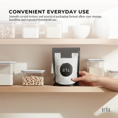 Orku 400g USP Epsom Salt Crystals Magnesium Sulphate - Bath Soak Salts-4