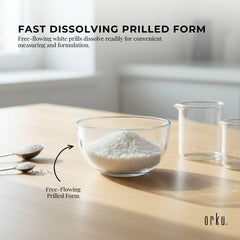 Orku 800g Sodium Benzoate USP/FCC Grade Prills – E211 Preservative CAS 532-32-1-4