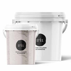 Orku Vegan Collagen Plant Based Alternative Powder Hydrolysed Protein Tub-0
