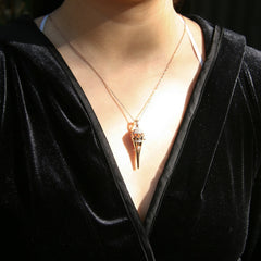 Cone Aroma Necklace | Energy & Healing Diffuser Jewelry — On-the-Go Scent Ritual