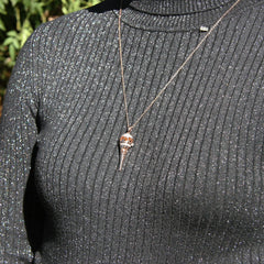 Cone Aroma Necklace | Energy & Healing Diffuser Jewelry — On-the-Go Scent Ritual