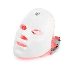 NNEOBA 7-Color LED Photon Therapy Rechargeable Facial Mask - Skin Rejuvenation & Beauty Device-0