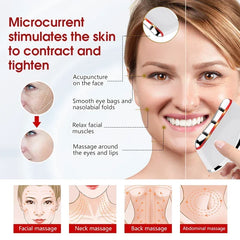 Dredging Meridian Massage Brush: Electric V-face Lifting Beauty Instrument-4