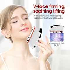 Dredging Meridian Massage Brush: Electric V-face Lifting Beauty Instrument-1