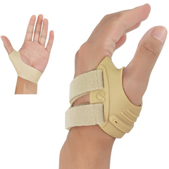 NNEOBA Thumb Support Brace CMC Joint Stabilizer Spica Splint L, Beige-0