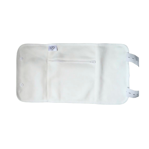 1 Piece Waist Wrap Organic Cotton Castor Oil Pack - Buttons-0