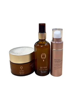 Zetox Bundle- Clay Mask with Facial Mist 100ml and Facial Serum 30ml-1