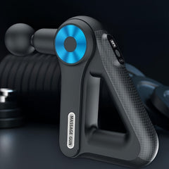 NNETM Large Capacity Fascia Gun Massager - 9 Interchangeable Heads(Black)-1