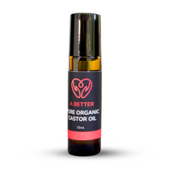 Pure Organic Castor Oil - Amber Glass Bottle-9