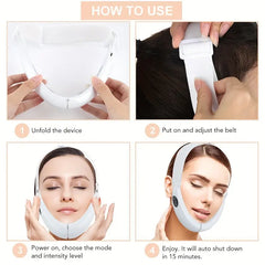 Double Chin Reducer Machine, V Line Face Lift Massager-4