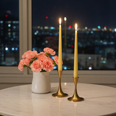 Coloured Beeswax Taper Candle | Singles
