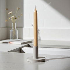 Coloured Beeswax Taper Candle | Singles