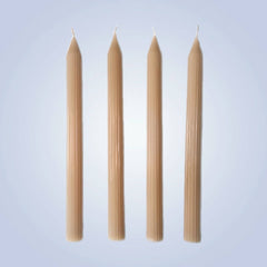 Coloured Beeswax Taper Candle | Singles