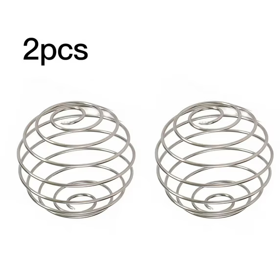 2PCS Stainless Steel Shaker Bottle Spring - Mixing Coil for Protein Shakers
