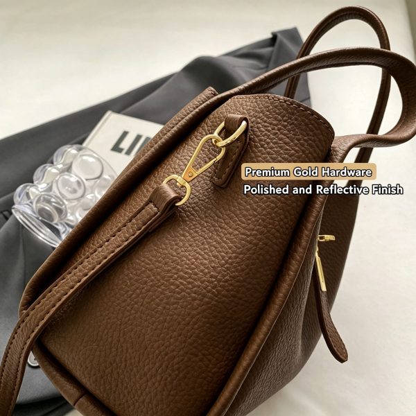 Suede Black Women Retro Bucket Crossbody Bag | Halloween Classic Texture Gift | Niche High‑Grade Handheld Basket Style Shoulder Purse - Image 4