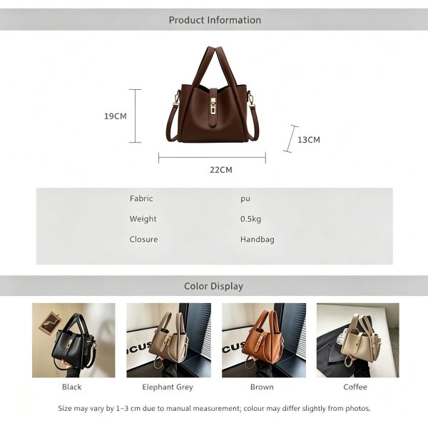 Suede Brown Women Retro Bucket Crossbody Bag | Halloween Vintage Texture Gift | Niche High‑Grade Handheld Basket Style Shoulder Purse - Image 2