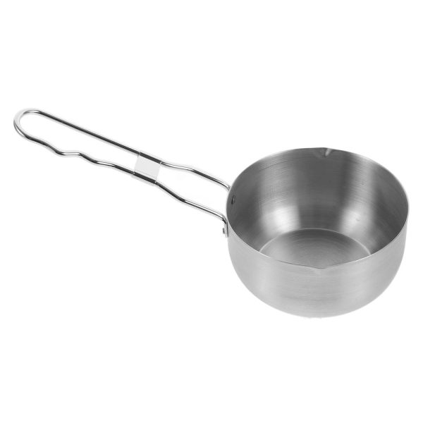 Small Portable Oil Pot Saucepan for Kitchen Cooking and Sauce Serving