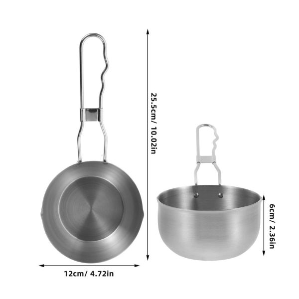 Small Portable Oil Pot Saucepan for Kitchen Cooking and Sauce Serving - Image 2