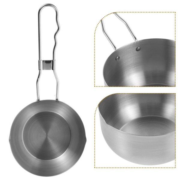 Small Portable Oil Pot Saucepan for Kitchen Cooking and Sauce Serving - Image 3