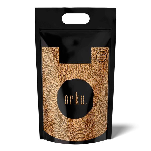 Orku 10Kg Organic Golden Linseed Flaxseed Whole Grain Non GMO Bulk