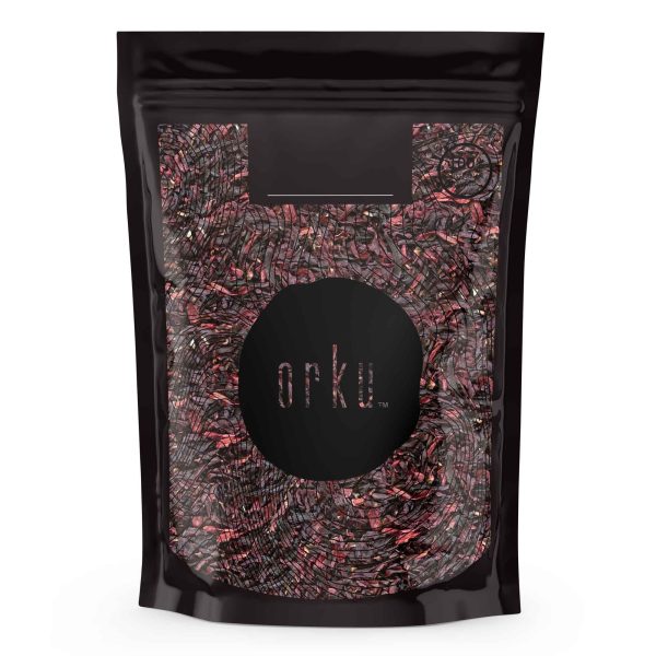 Orku 50g Organic Hibiscus Rosella Flower Crushed Dried Herbal Tea