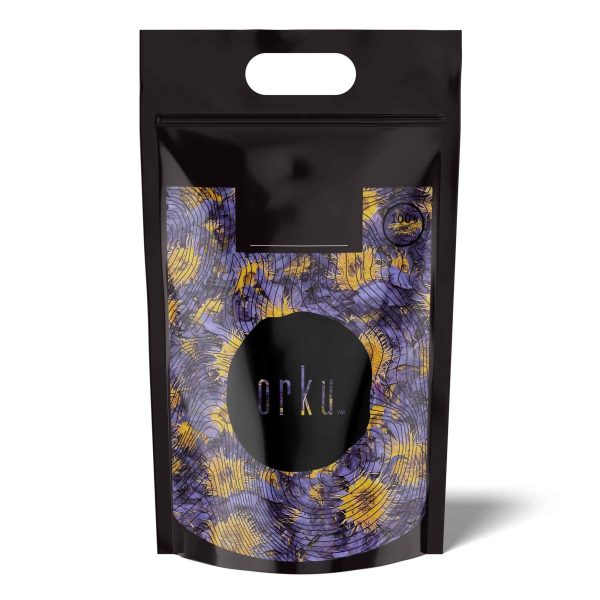 Orku 500g Blue Lotus Flowers - Dried Whole Open Lily Nymphaea Caerulea