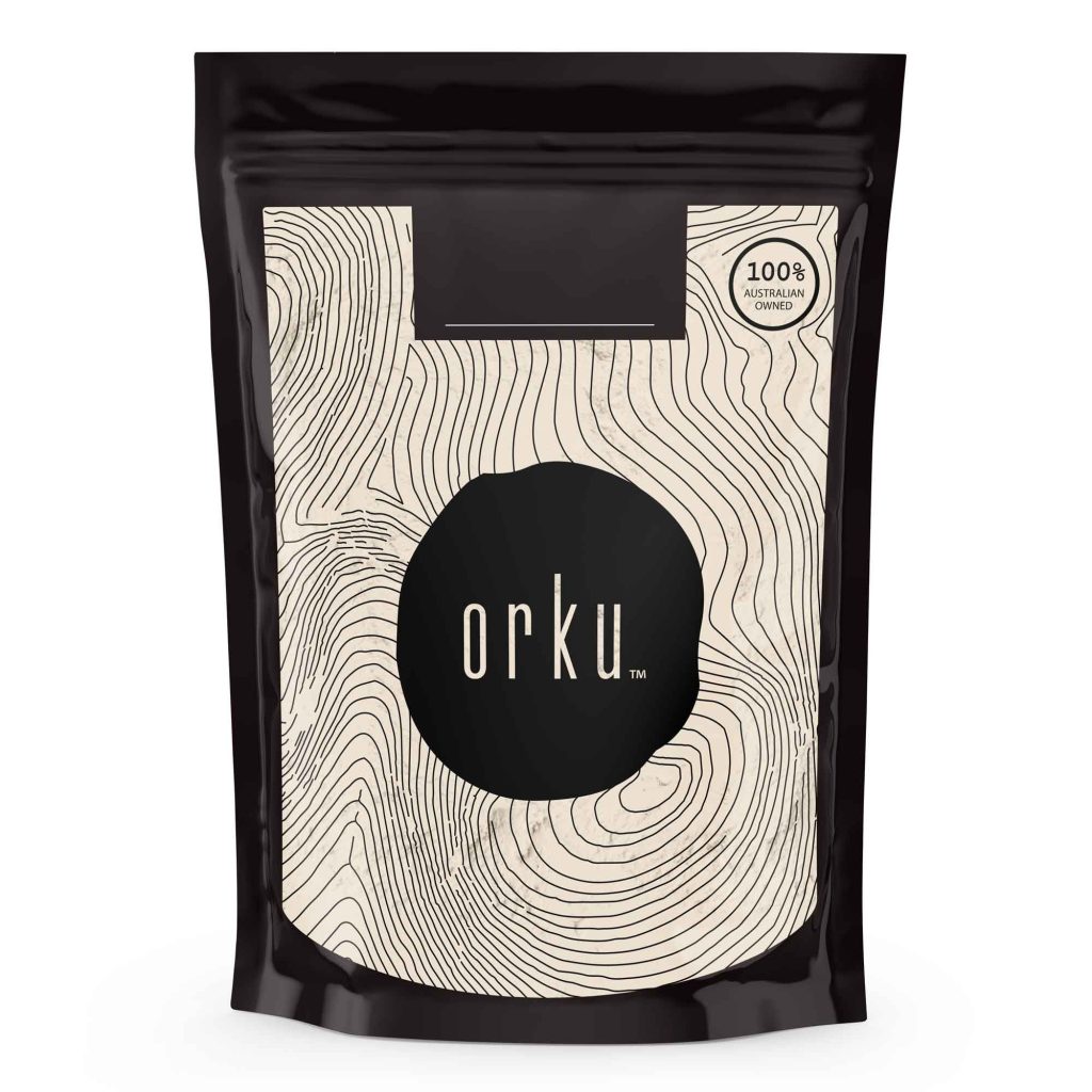Orku 1Kg Xanthan Gum Thickener Pure Fine Powder 200 Mesh FCC E415 Food Additive