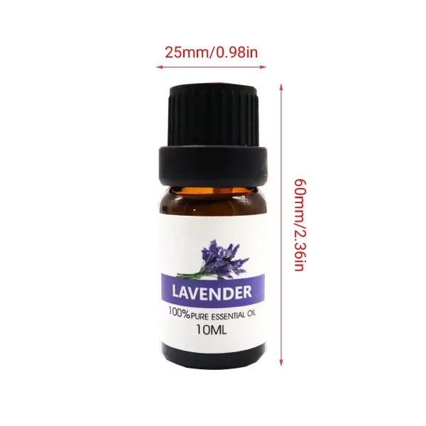 Essential Oil Set 8 Bottles Plant Aromatherapy Oils Natural Fragrance Diffuser - Image 3