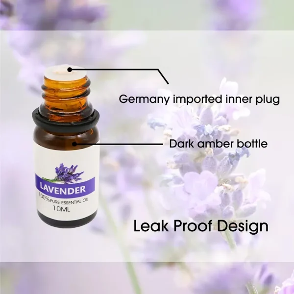Essential Oil Set 8 Bottles Plant Aromatherapy Oils Natural Fragrance Diffuser - Image 8