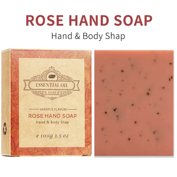 2PCS Seaweed Scrub Body Soap Bar with Granules Exfoliating Bath Cleanser Gift - Coconut-2PCS - Image 9
