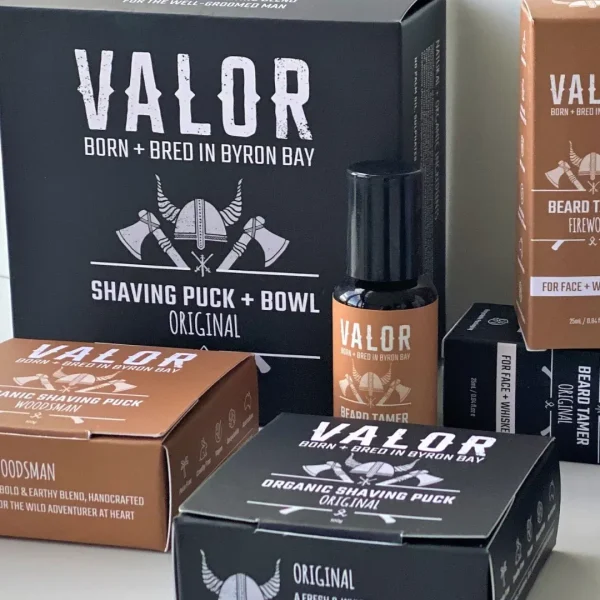 Shaving Soap Puck (Original Valor Scent) - Image 2
