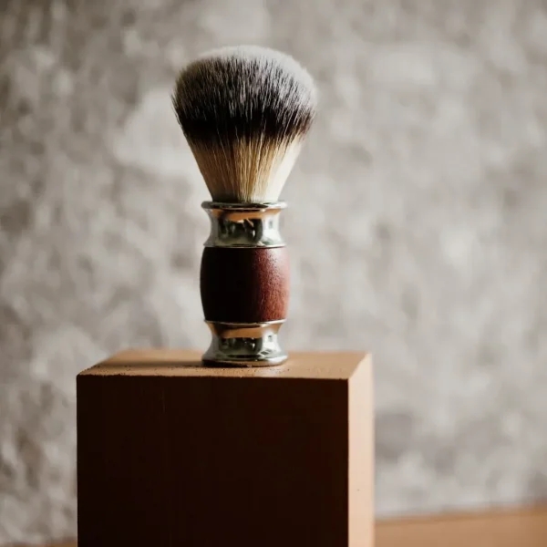 Shaving Brush Wooden (vegan) - Image 3