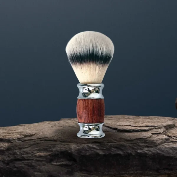 Shaving Brush Wooden (vegan) - Image 4