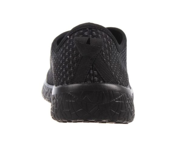 Aerosport Impress black sneaker, rear view
