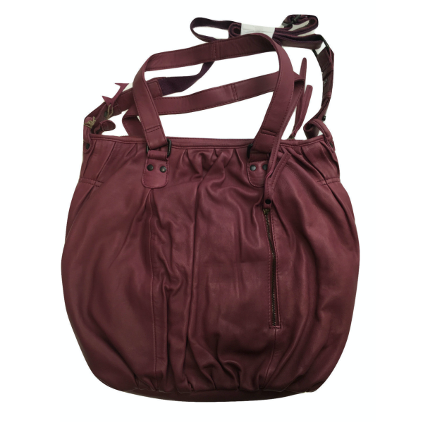 Premium Womens Leather Shoulder Bag Messenger Satchel Handbag Purse ITWB02 - Pink - Image 5